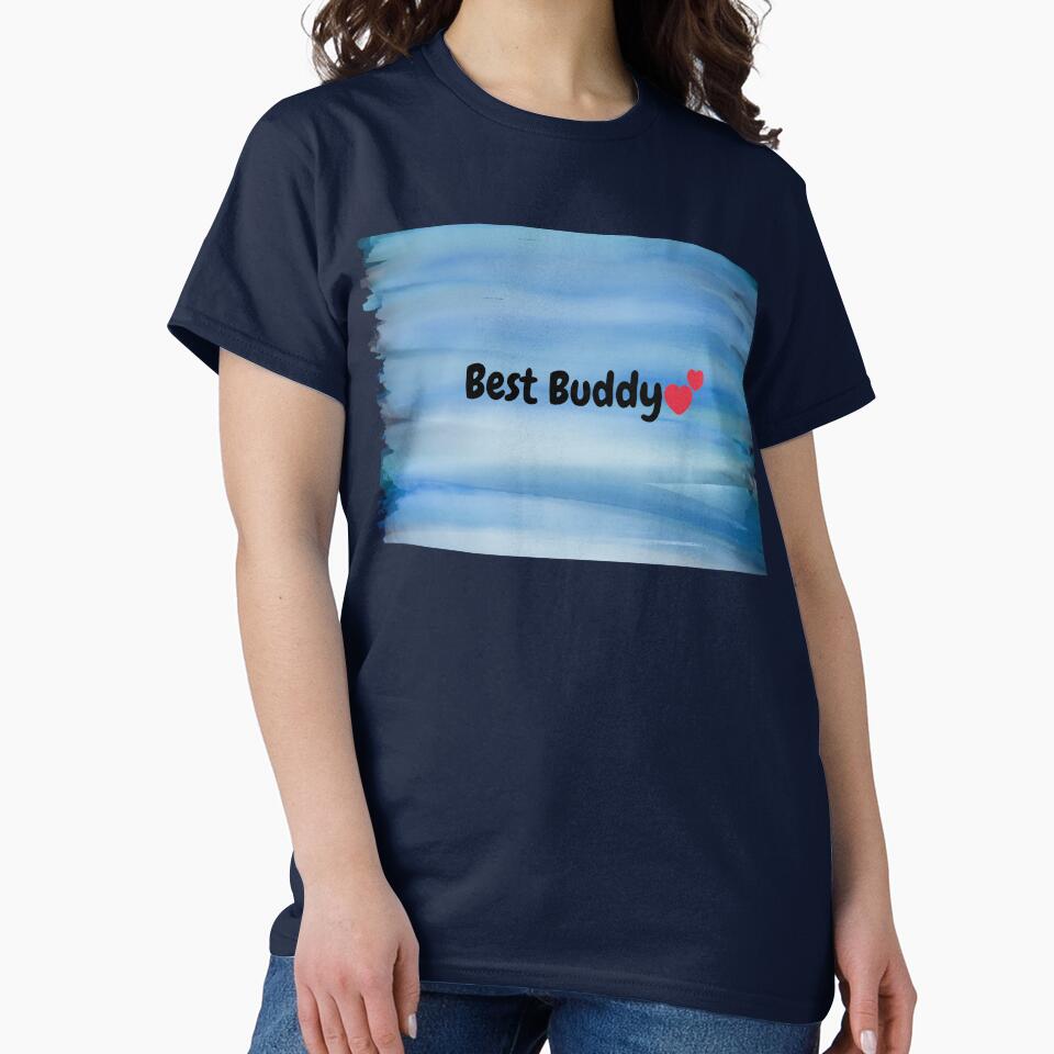Best Buddy Gift – Cute Friendship Design by unglaublichGut T-Shirts, Hoodie, Sweatshirt | BlankRebels.com (Image 2)