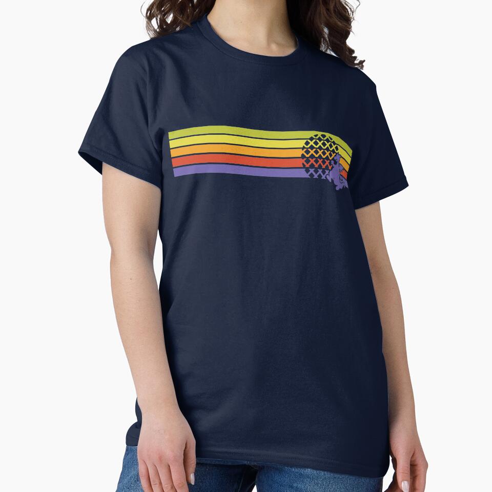 Retro Dragon Stripes by Heyday Threads T-Shirts, Hoodie, Sweatshirt | BlankRebels.com (Image 2)