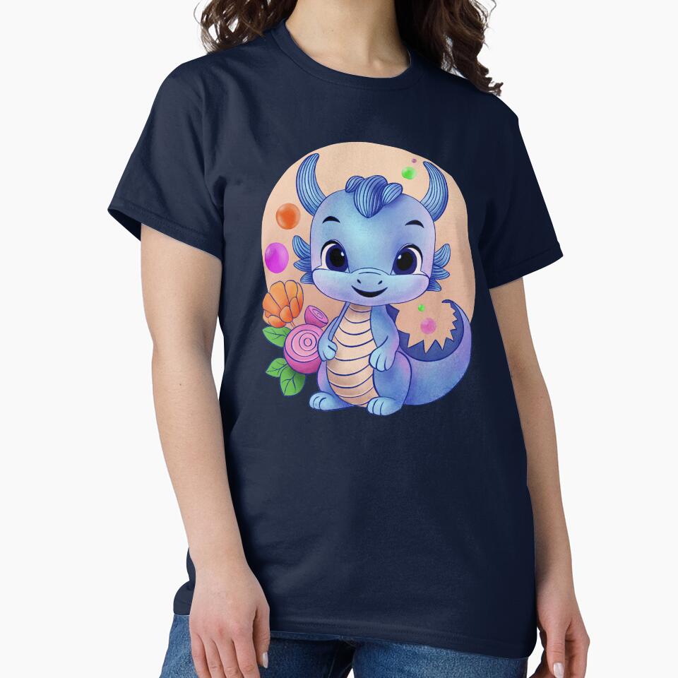 Little dragon by AngeMNunez T-Shirts, Hoodie, Sweatshirt | BlankRebels.com (Image 2)