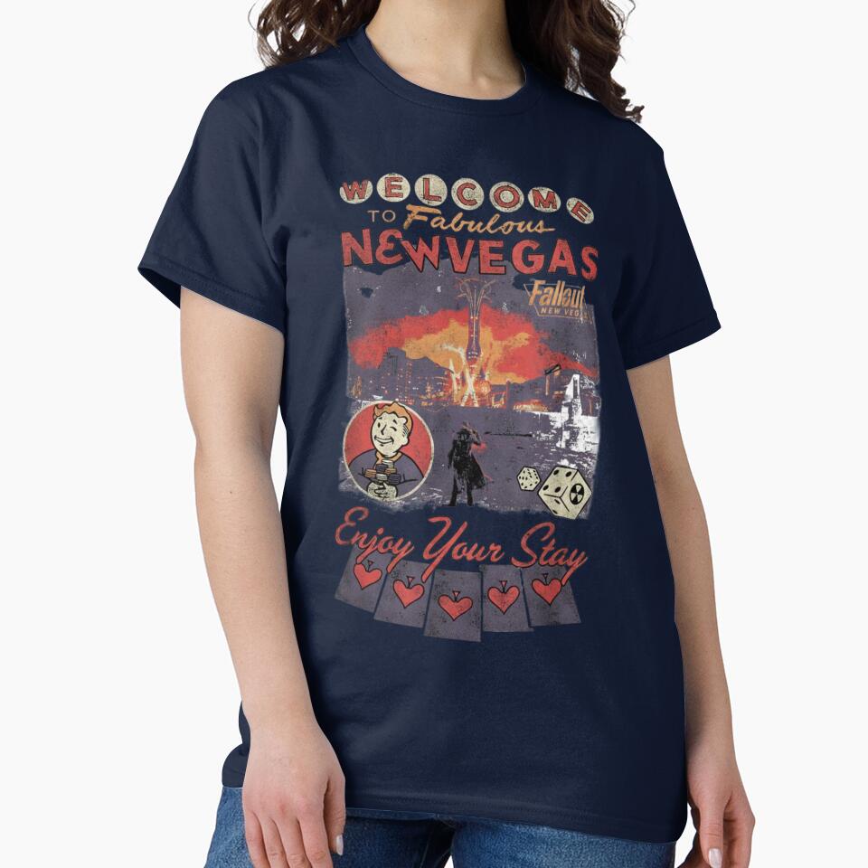 Welcome to Fabulous New Vegas Vintage by BurunaMD T-Shirts, Hoodie, Sweatshirt | BlankRebels.com (Image 2)
