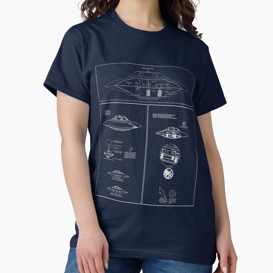 Bob Lazar Sport Model UAP Blueprint by HecksherDesigns T-Shirts, Hoodie, Sweatshirt | BlankRebels.com (Image 2)