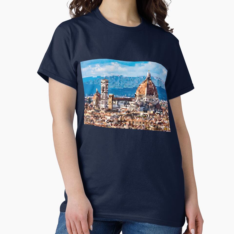 Pixelated Florence Cathedral T-Shirts, Hoodie, Sweatshirt