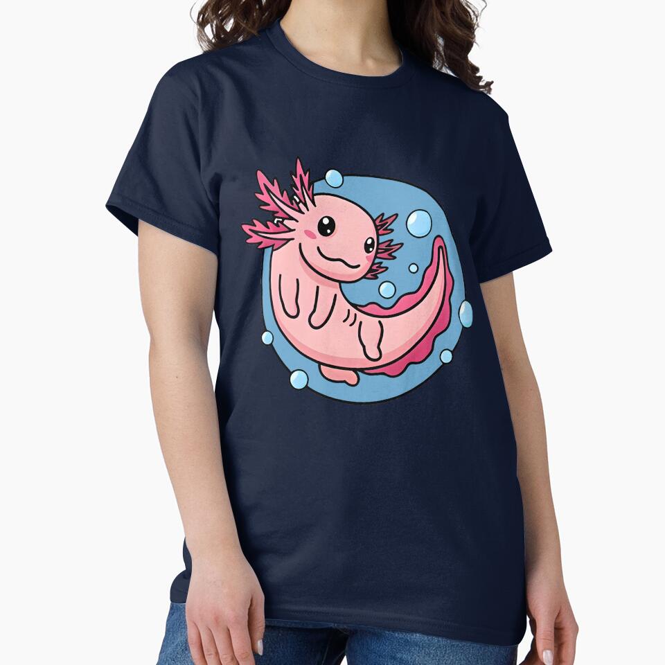 Cute Axolotl by SunMayDown T-Shirts, Hoodie, Sweatshirt | BlankRebels.com (Image 2)