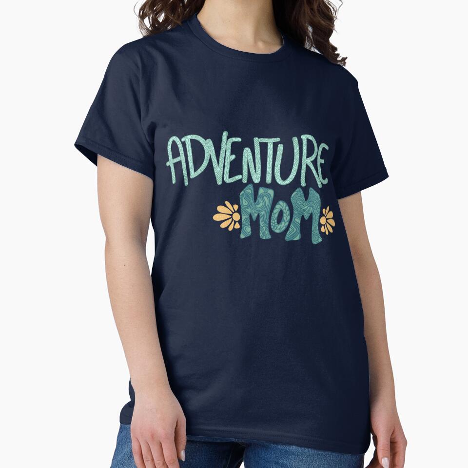 Adventure Mom Zentangle by SurfPixieArt T-Shirts, Hoodie, Sweatshirt | BlankRebels.com (Image 2)