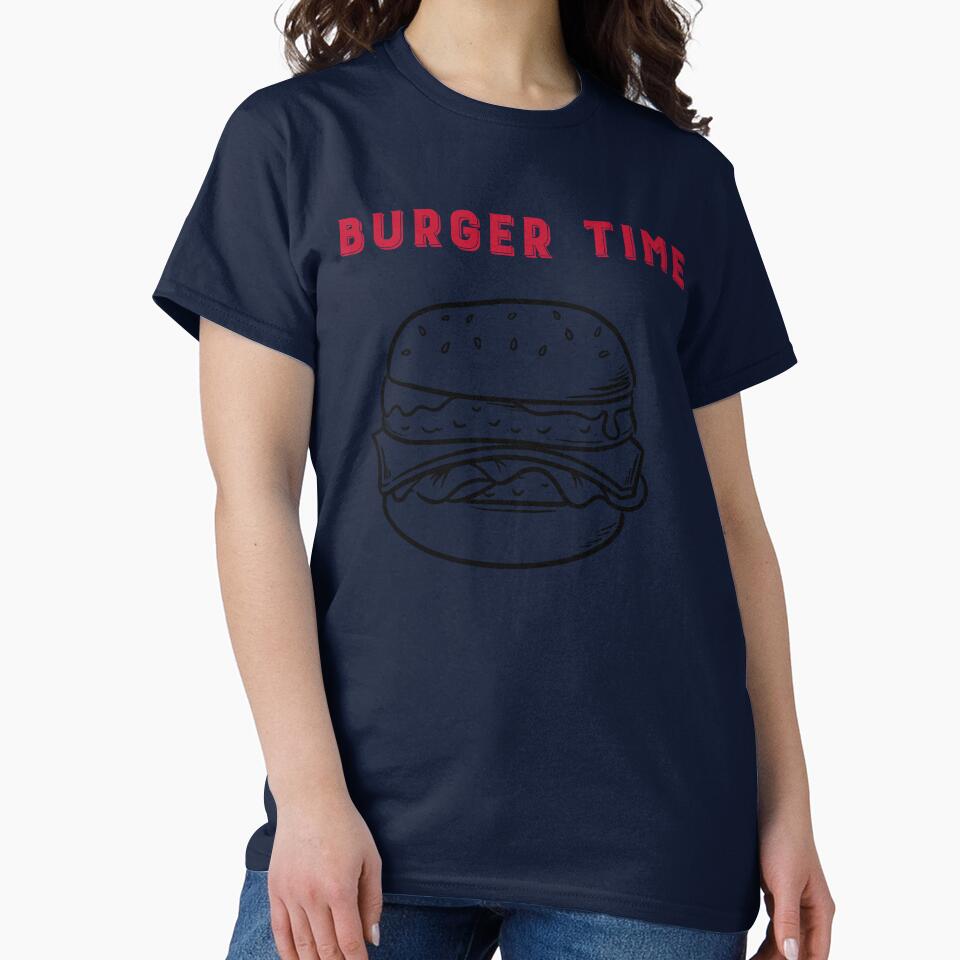 Burger Time by OnlyCoolTees T-Shirts, Hoodie, Sweatshirt | BlankRebels.com (Image 2)