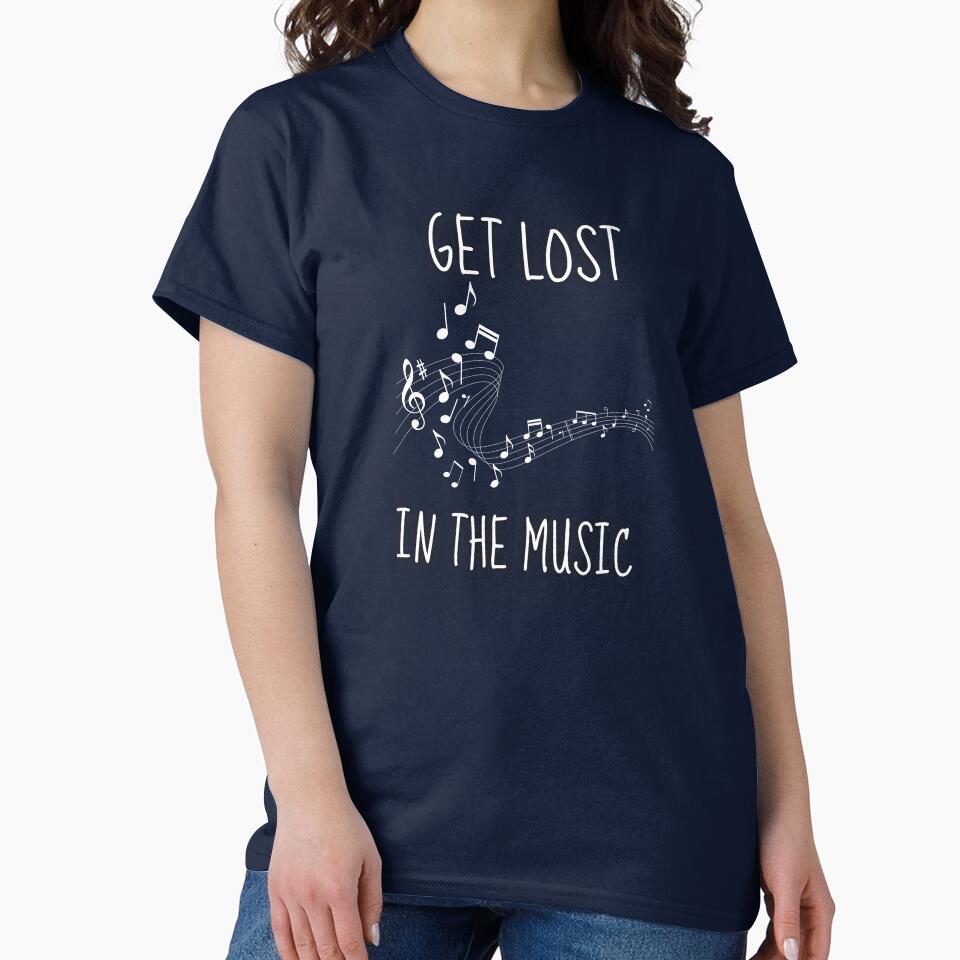Get lost in the music - classical music lover by PlantDemia T-Shirts, Hoodie, Sweatshirt | BlankRebels.com (Image 2)