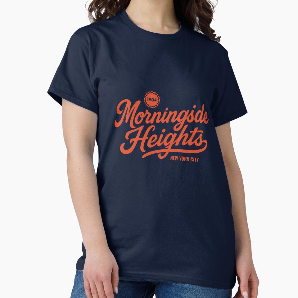Morningside Heights Manhattan New York Lettering by Boogosh T-Shirts, Hoodie, Sweatshirt | BlankRebels.com (Image 2)