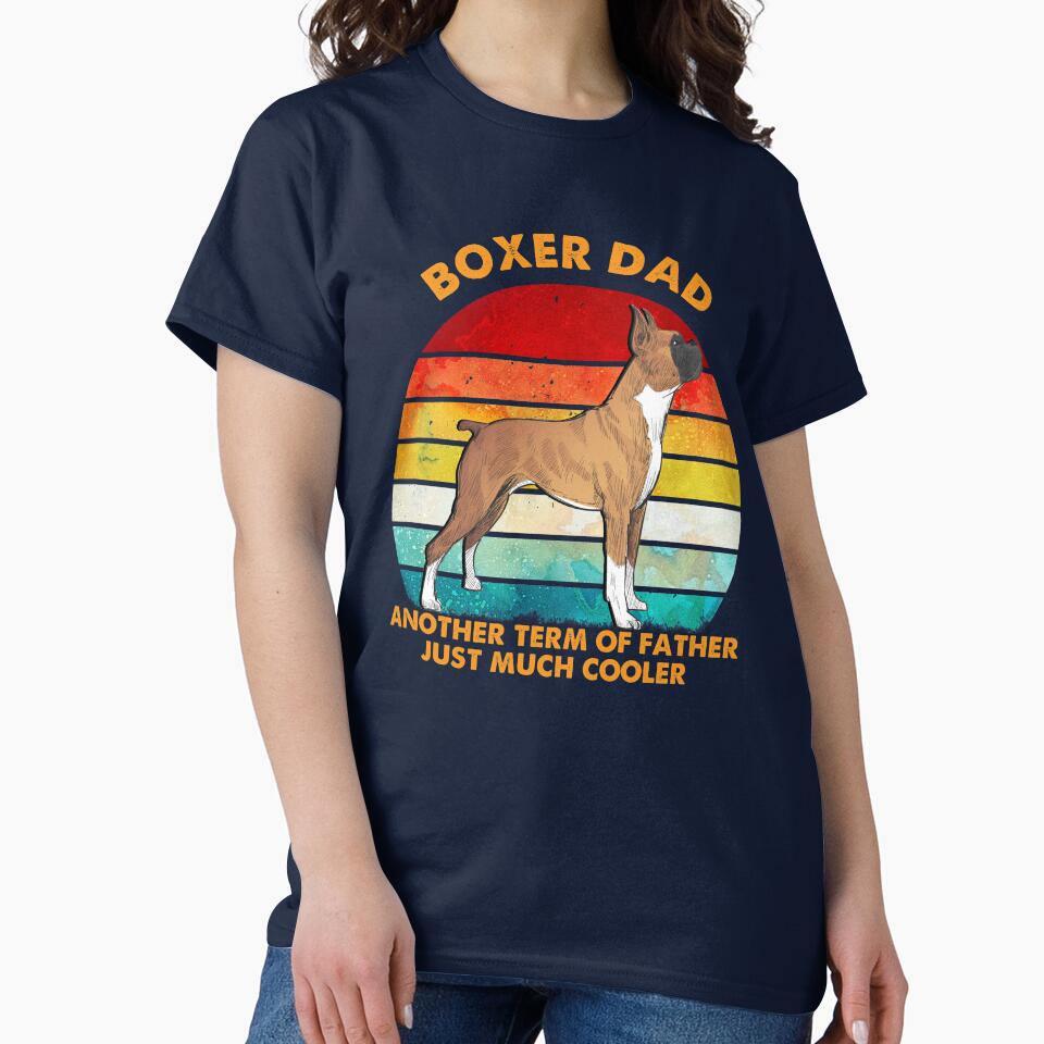boxer dad vintage by israrv8kmsr T-Shirts, Hoodie, Sweatshirt | BlankRebels.com (Image 2)