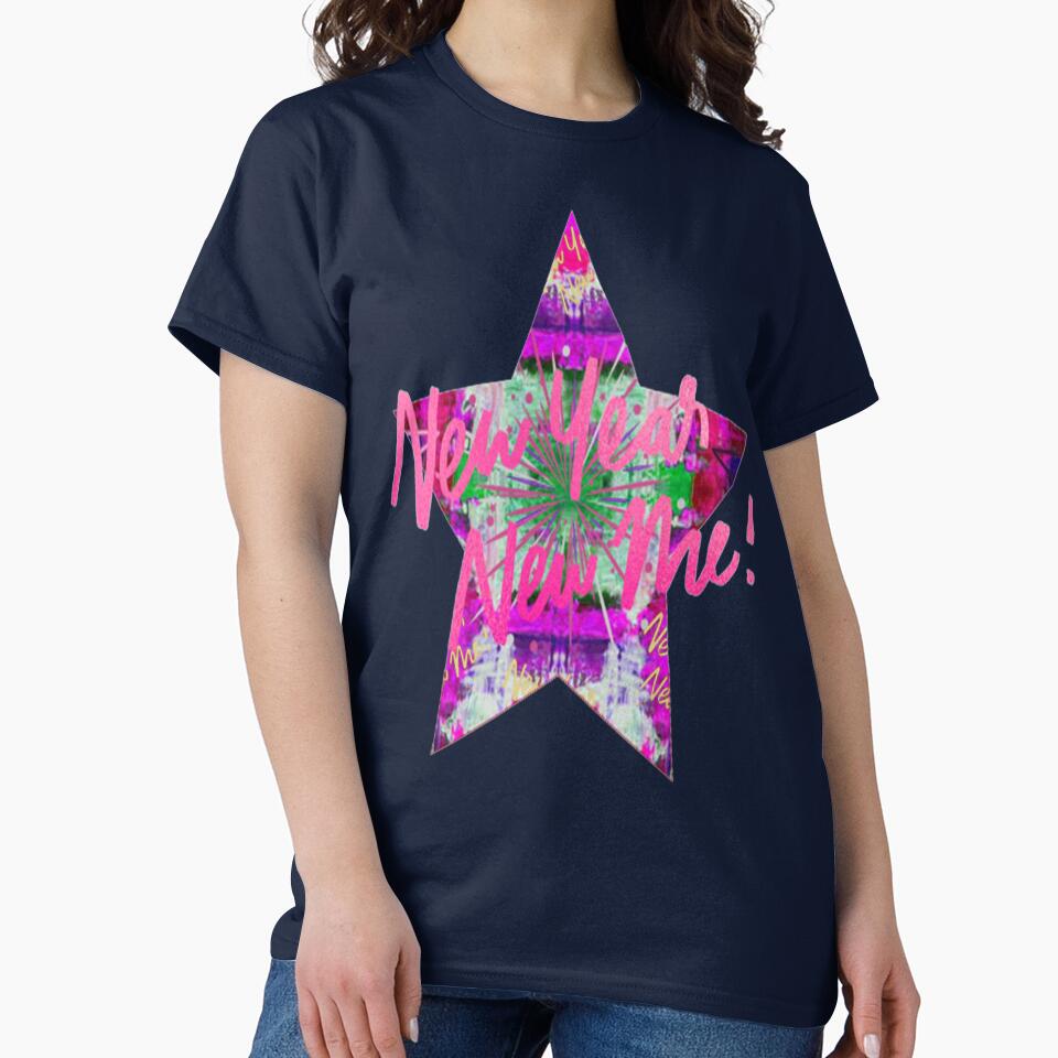 New Year New Me Graphic Abstract Lettering Design,4, Howdy New Year,New Years Celebration, New Years Eve... (Image 2)