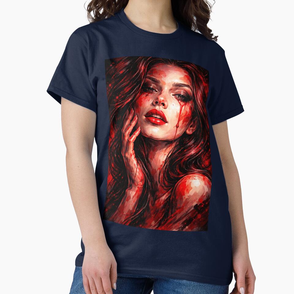 Abstract Red by EMORA NOVAIRE T-Shirts, Hoodie, Sweatshirt | BlankRebels.com (Image 2)
