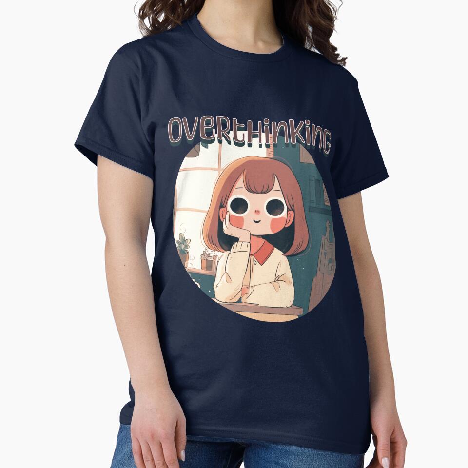 Overthinking by kozinoart T-Shirts, Hoodie, Sweatshirt | BlankRebels.com (Image 2)