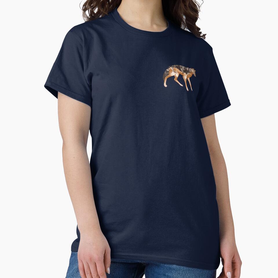 Animalia! Golden Jackal by Jackie Bonnema T-Shirts, Hoodie, Sweatshirt | BlankRebels.com (Image 2)