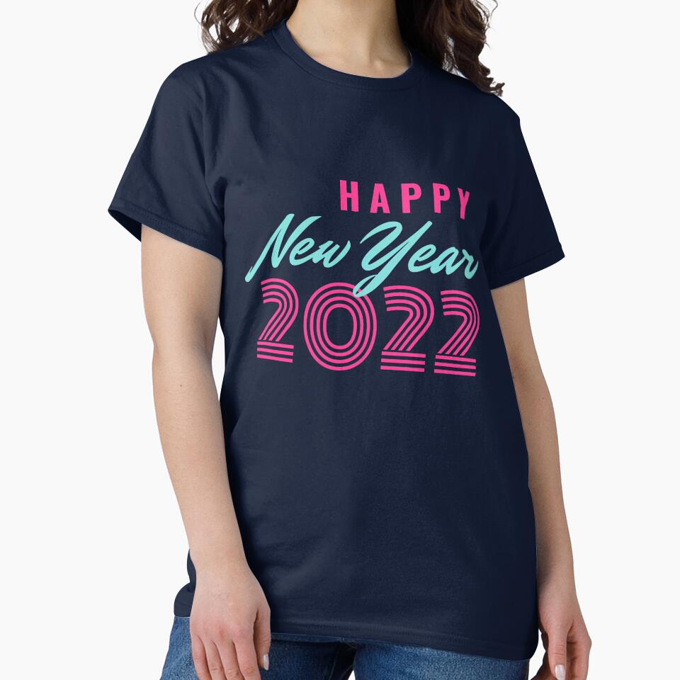 Happy New Year 2022 Disco Colors by trendingatees T-Shirts, Hoodie, Sweatshirt | BlankRebels.com (Image 2)