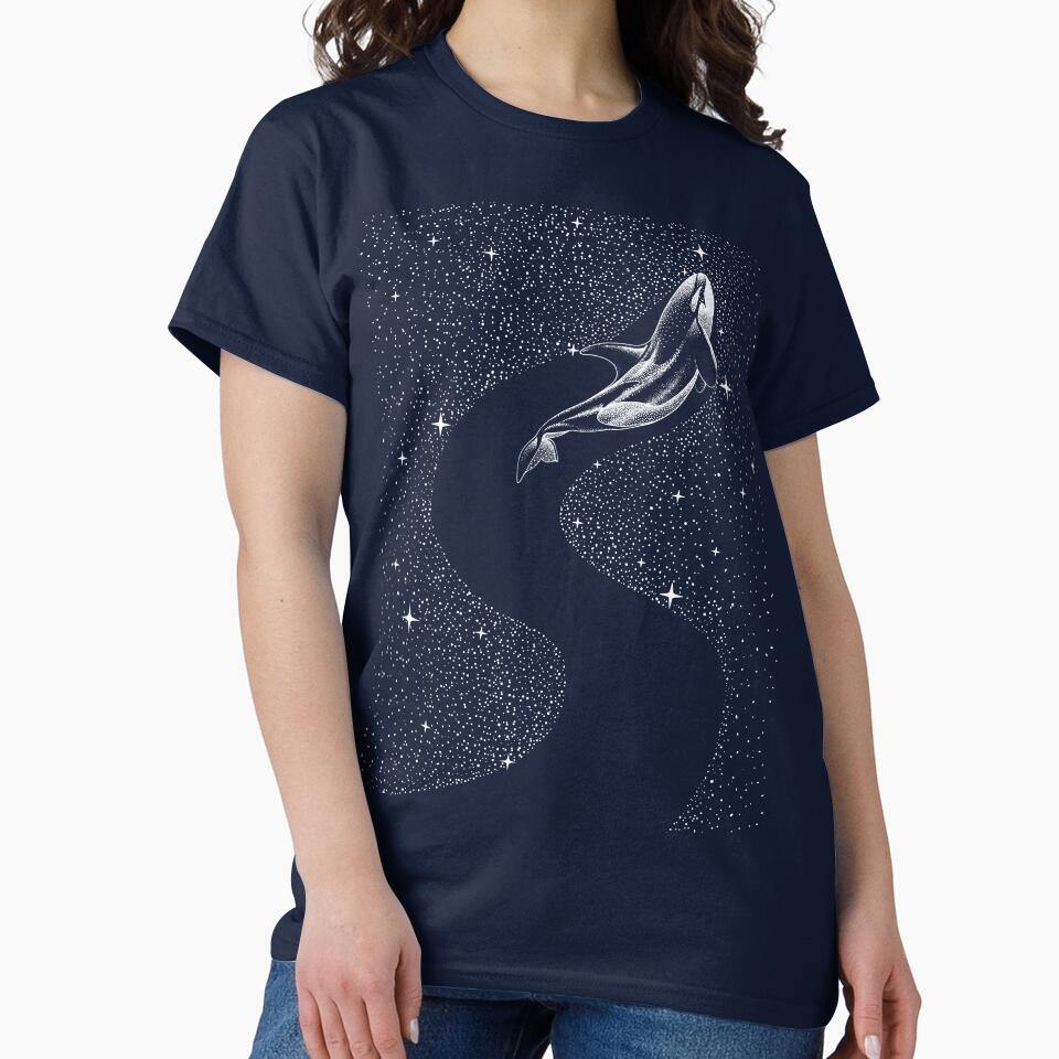 starry orca by AlirizaCAKIR T-Shirts, Hoodie, Sweatshirt | BlankRebels.com (Image 2)