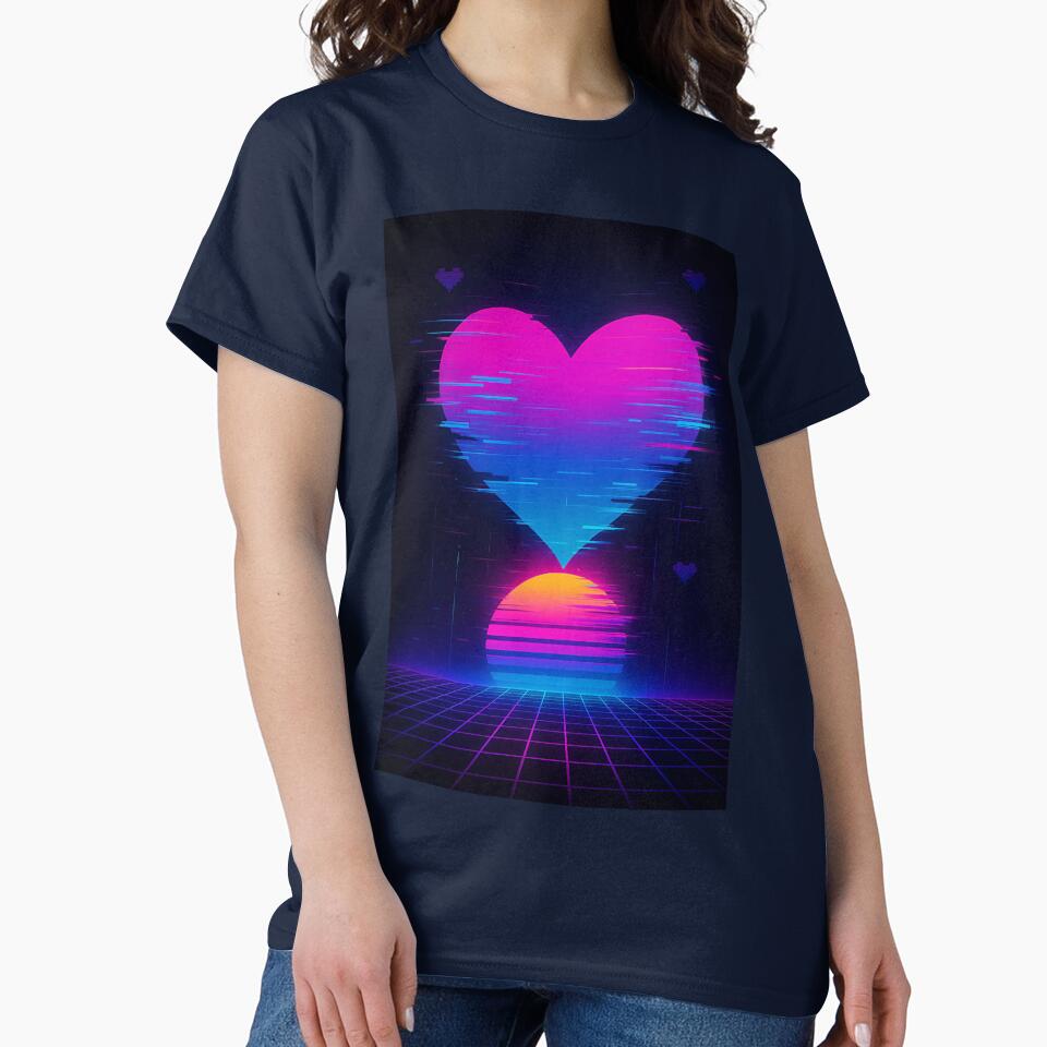 Cyber Sunset Vaporwave Retro 90s T-Shirt Hoodie Phone Case by Jackson2288 Sweatshirt | BlankRebels.com (Image 2)
