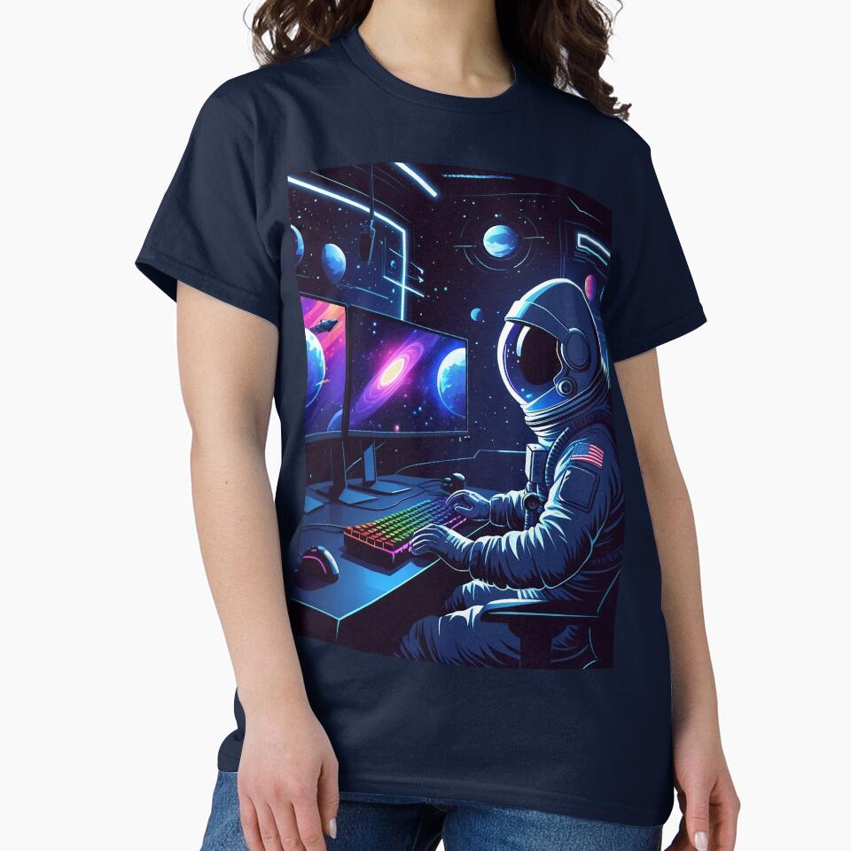Galactic Mission by DzessiK T-Shirts, Hoodie, Sweatshirt | BlankRebels.com (Image 2)