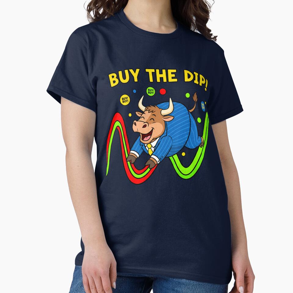 Bullish Buy The Dip Trader Art by VibeNationArt T-Shirts, Hoodie, Sweatshirt | BlankRebels.com (Image 2)