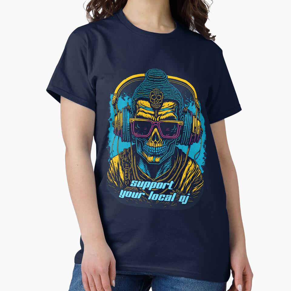 Support your local dj by ZenStickConcept T-Shirts, Hoodie, Sweatshirt | BlankRebels.com (Image 2)