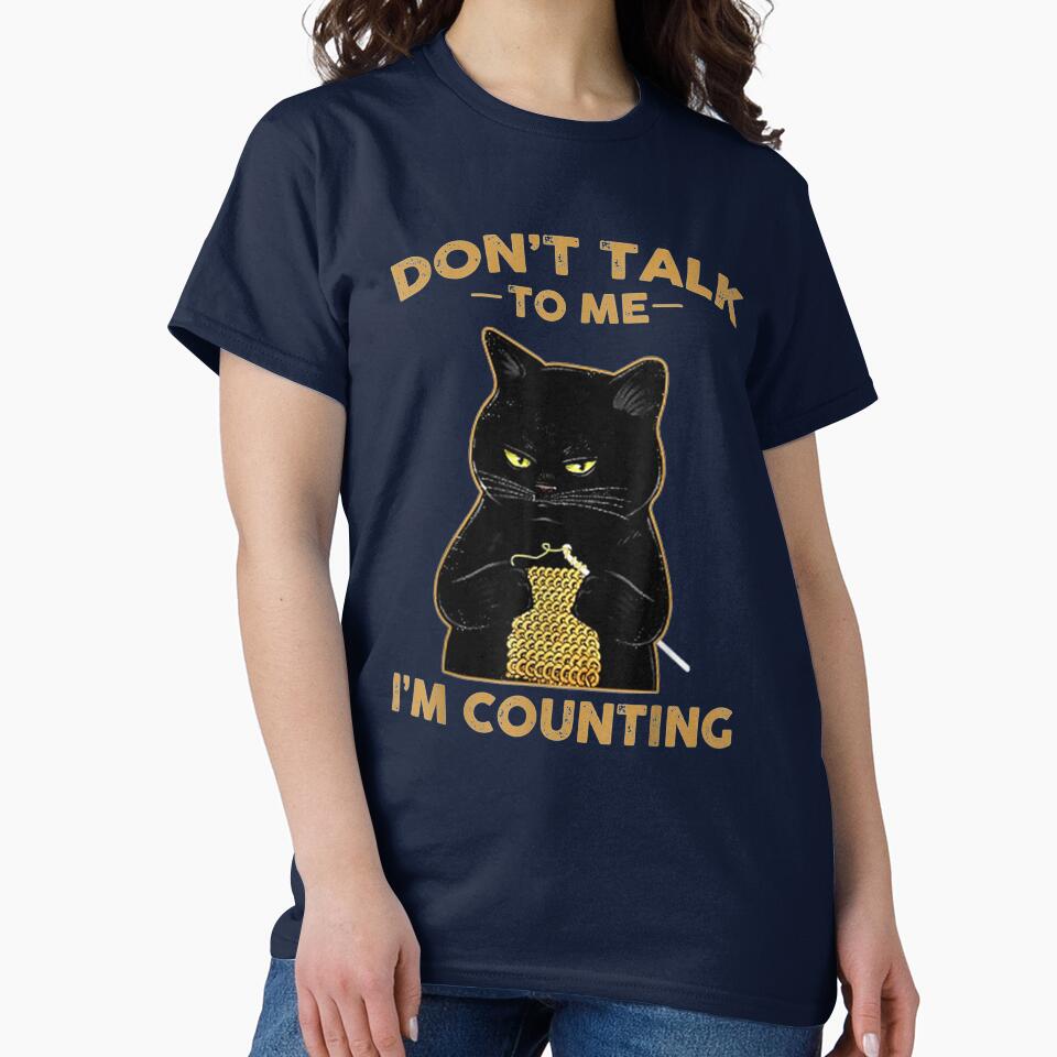 Funny Cat  I'm Counting Knitting by OloriHeritage T-Shirts, Hoodie, Sweatshirt | BlankRebels.com (Image 2)