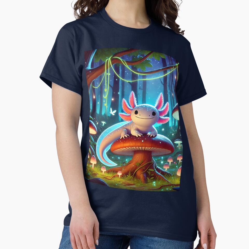 Axolotl Art #167 | Axolotl Lovers by ksgraphics222 T-Shirts, Hoodie, Sweatshirt | BlankRebels.com (Image 2)