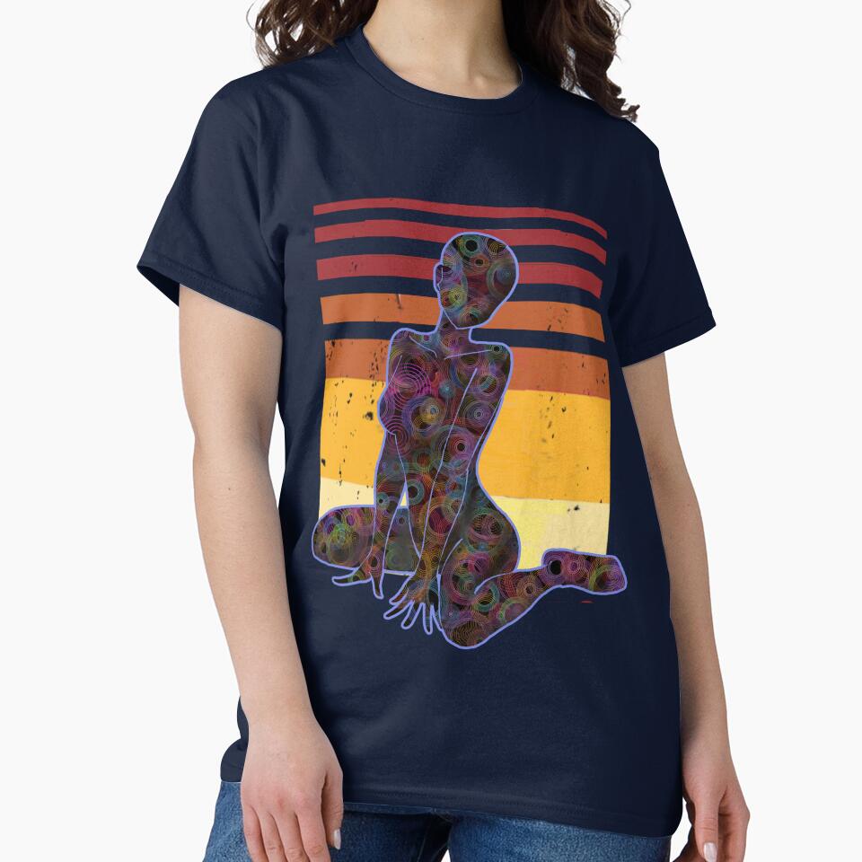 Aesthetic Yoga, Retro yoga, Best art yoga for life ever. by Dodern T-Shirts, Hoodie, Sweatshirt | BlankRebels.com (Image 2)