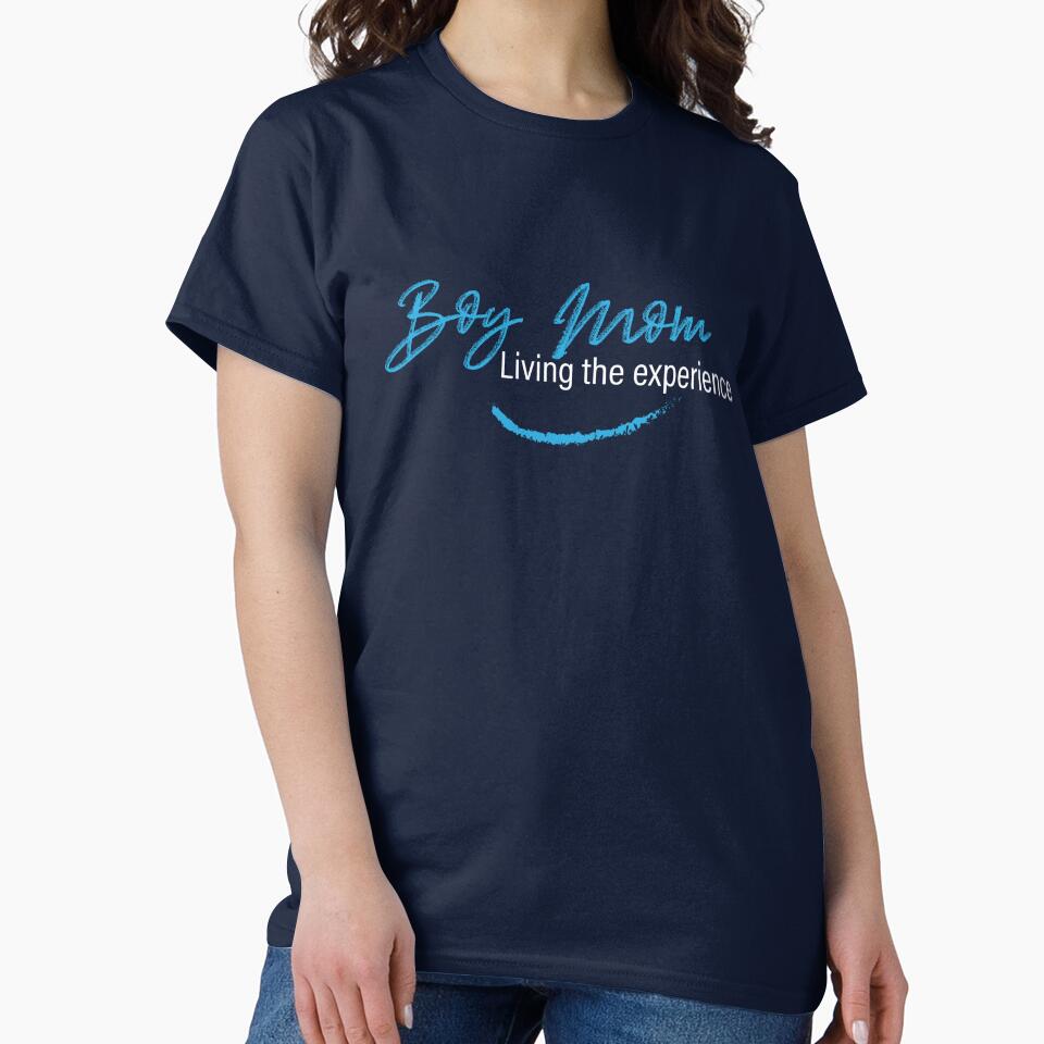 Boy Mom - Living the experience by forziati design T-Shirts, Hoodie, Sweatshirt | BlankRebels.com (Image 2)