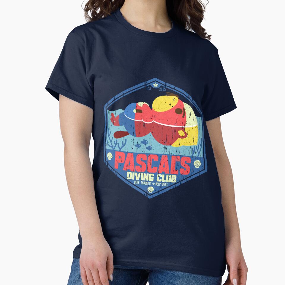 Pascal's Diving Club by SawBear T-Shirts, Hoodie, Sweatshirt | BlankRebels.com (Image 2)