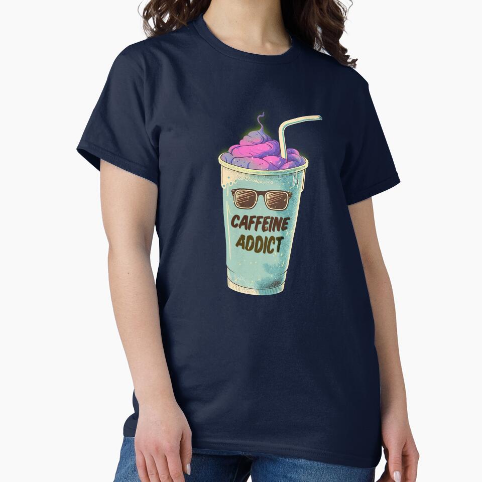Caffeine Addict by Daniel Mac T-Shirts, Hoodie, Sweatshirt | BlankRebels.com (Image 2)
