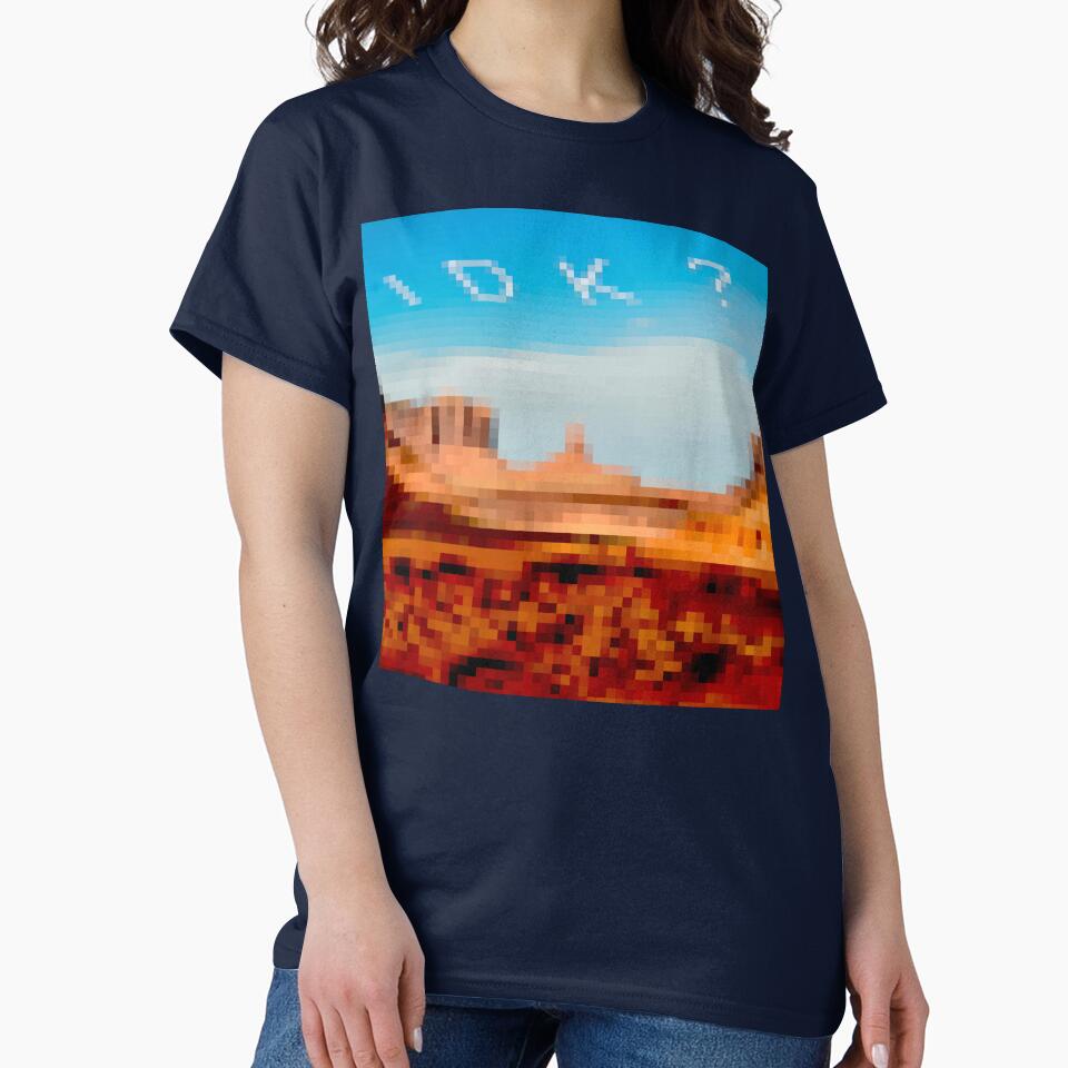 IDK? Desert Pixelated by Spoondar T-Shirts, Hoodie, Sweatshirt | BlankRebels.com (Image 2)