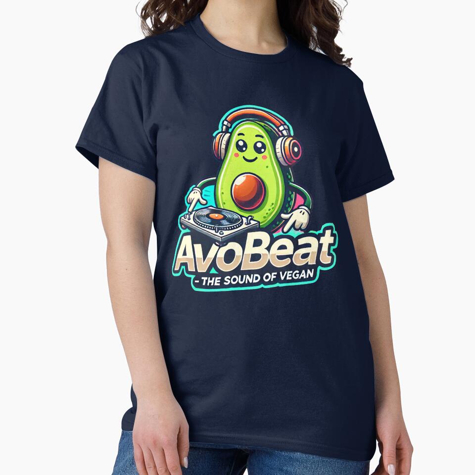 AvoBeat – The Sound of Vegan by BoldteeArt T-Shirts, Hoodie, Sweatshirt | BlankRebels.com (Image 2)