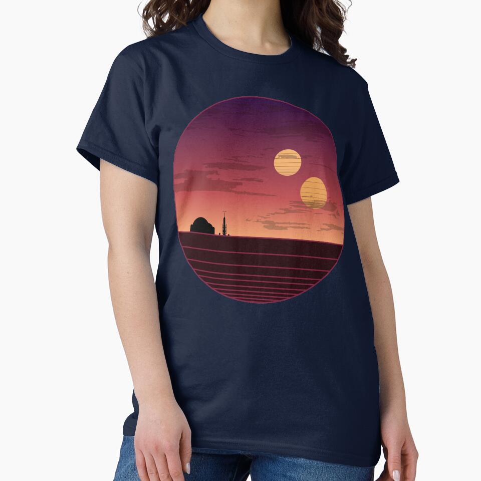The Binary Sunset by David Dent T-Shirts, Hoodie, Sweatshirt | BlankRebels.com (Image 2)