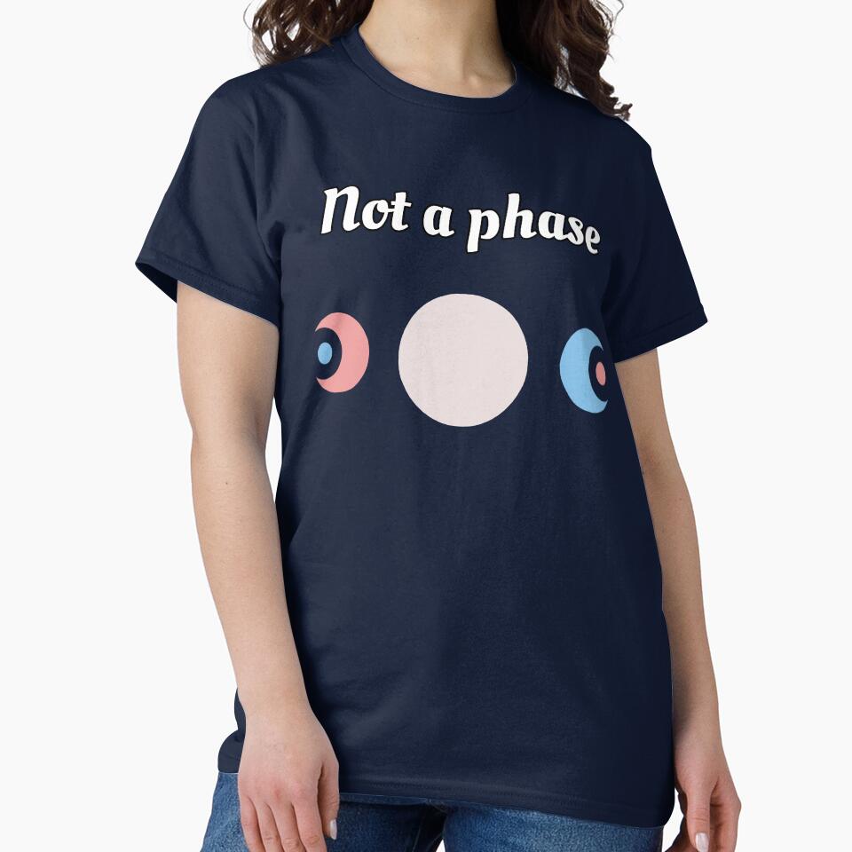 Not A Phase Trans Art by Rain Gardens T-Shirts, Hoodie, Sweatshirt | BlankRebels.com (Image 2)