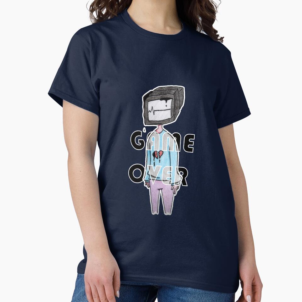 game over by Pug-love T-Shirts, Hoodie, Sweatshirt | BlankRebels.com (Image 2)