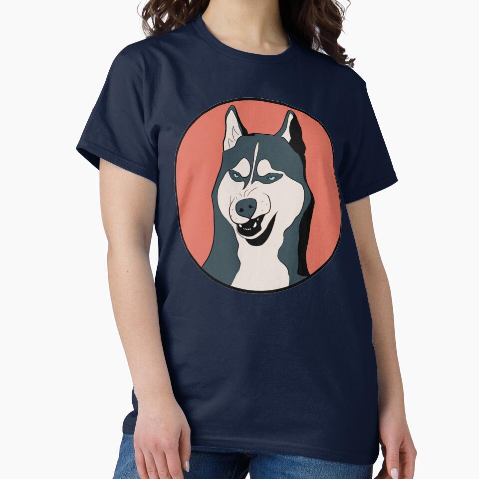 Grumpy Dog - Funny Dog Face Cute Graphic Design by PetFaces