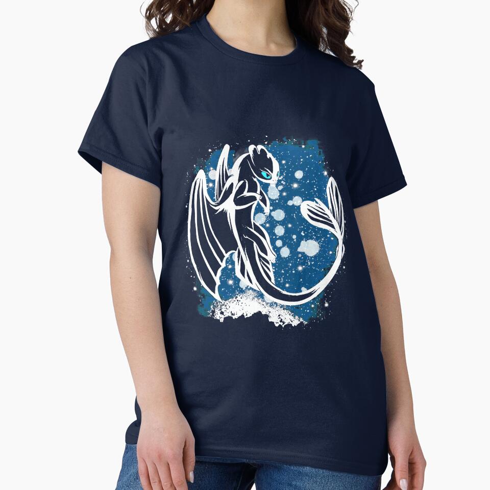 Light Dragon Graphic Design - How To Train Dragon Gift by tantann T-Shirts, Hoodie, Sweatshirt | BlankRebels.com (Image 2)