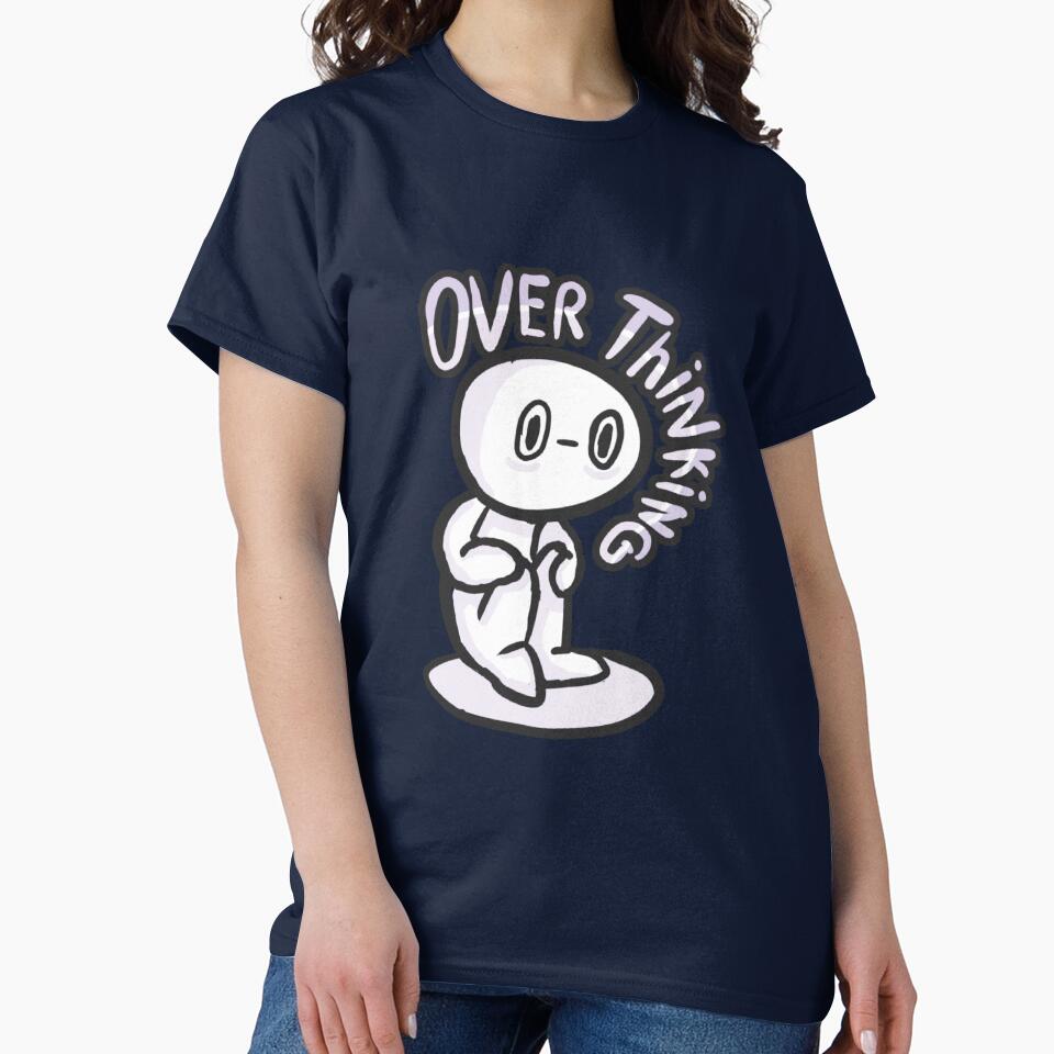 Overthinking by ThiagoFalleiro T-Shirts, Hoodie, Sweatshirt | BlankRebels.com (Image 2)