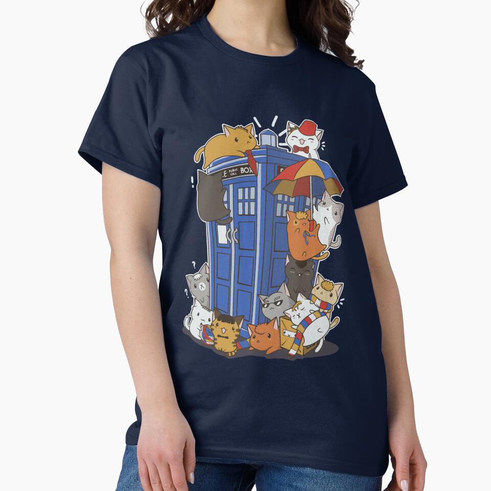 Kitten Who by TaylorRoss1 T-Shirts, Hoodie, Sweatshirt | BlankRebels.com (Image 2)