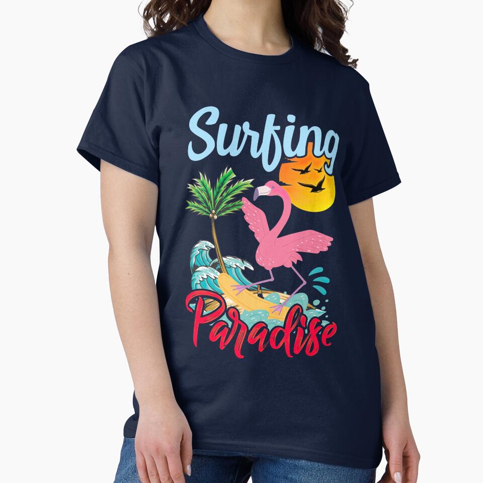 Surfing Paradise: Riding the Waves of Bliss by arikanertug T-Shirts, Hoodie, Sweatshirt | BlankRebels.com (Image 2)