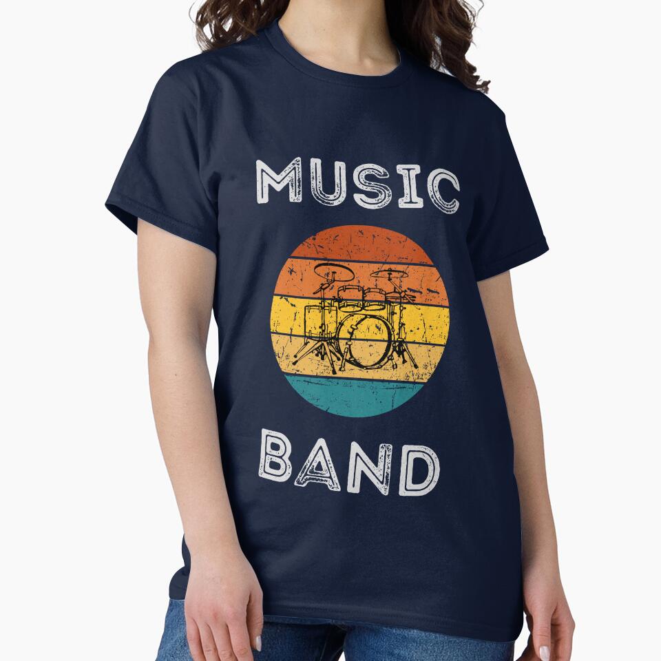 Music band drum. by Quartztree Shirts