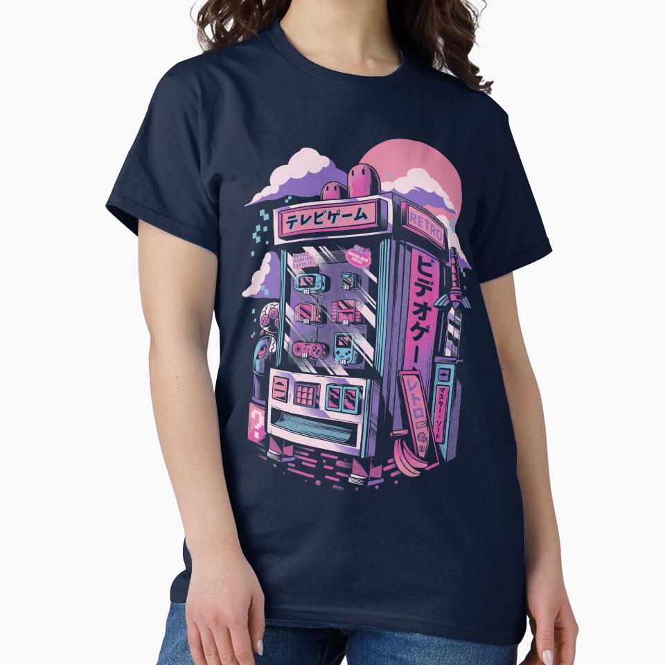 Retro gaming machine by Ilustrata® T-Shirts, Hoodie, Sweatshirt | BlankRebels.com (Image 2)