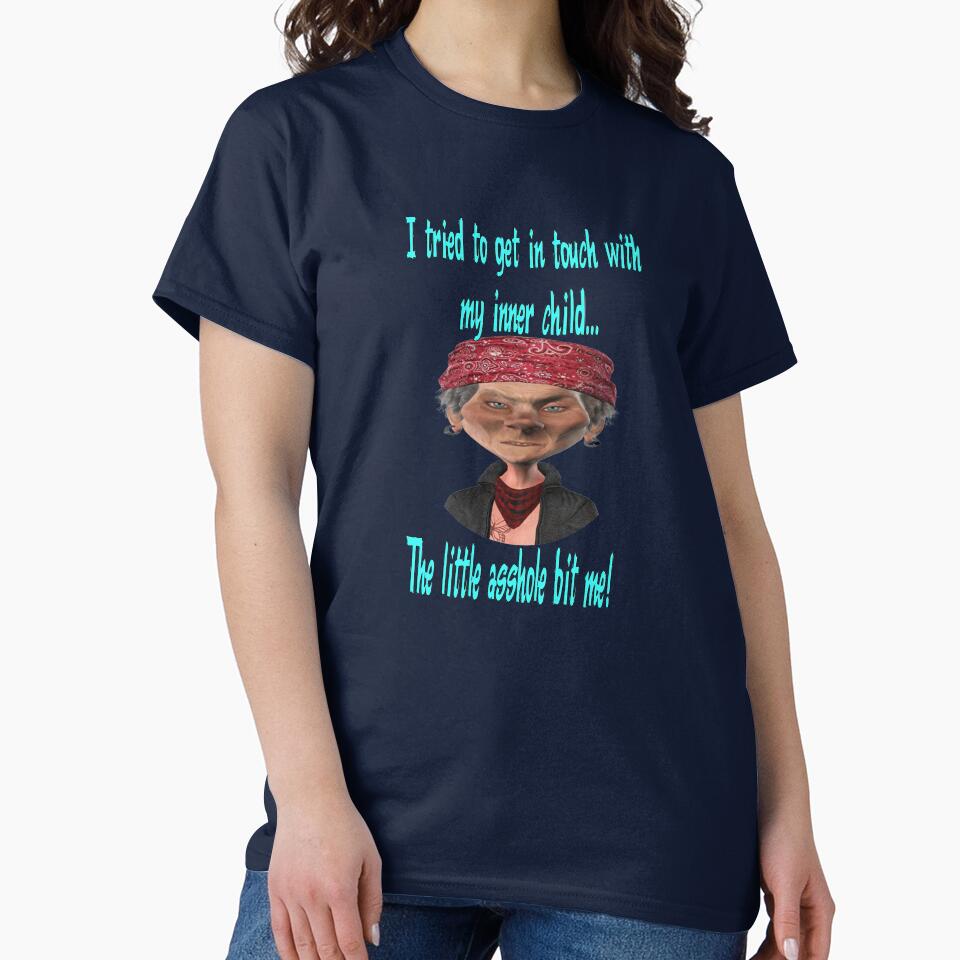 Getting in touch with my inner child by clyde102 T-Shirts, Hoodie, Sweatshirt | BlankRebels.com (Image 2)