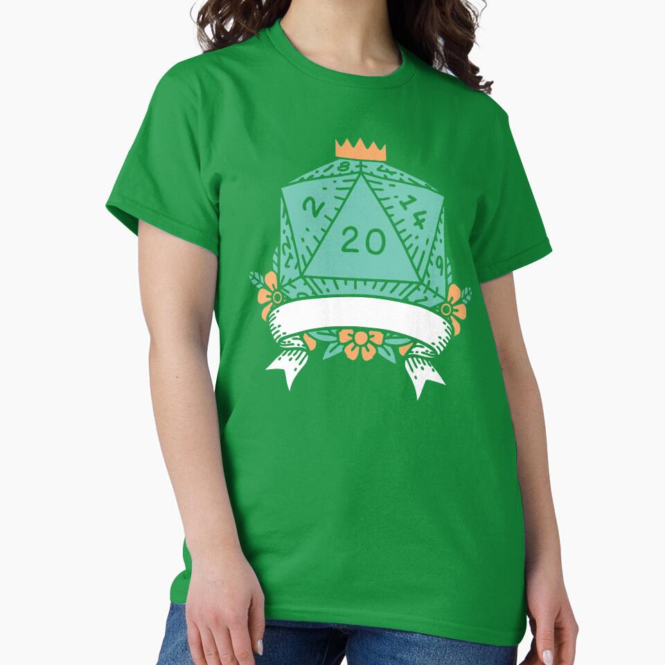 Critical Splash D20 by raymondcorbett T-Shirts, Hoodie, Sweatshirt | BlankRebels.com (Image 2)