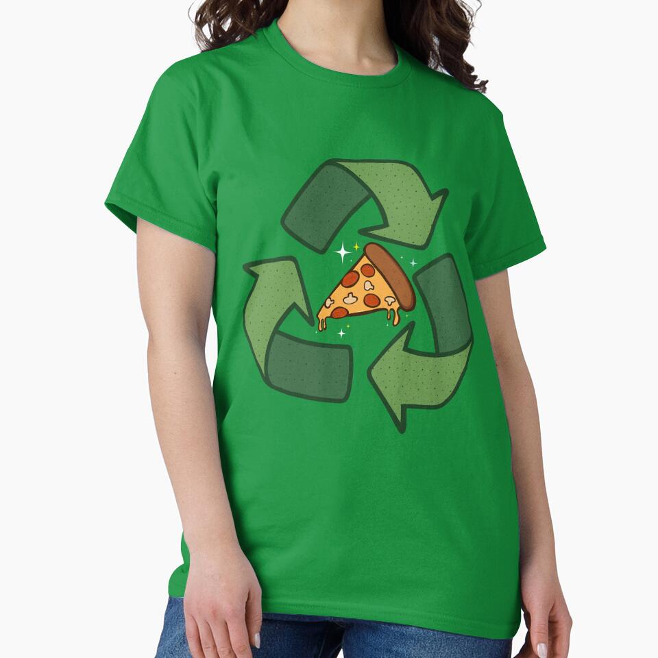 Recycle Pizza T-Shirts, Hoodie, Sweatshirt