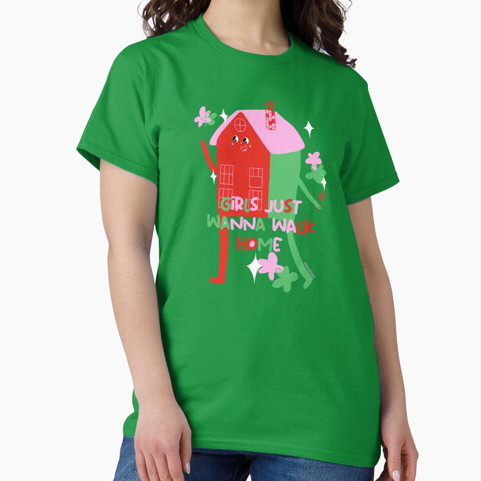 girls just wanna walk home by samesiesart T-Shirts, Hoodie, Sweatshirt | BlankRebels.com (Image 2)