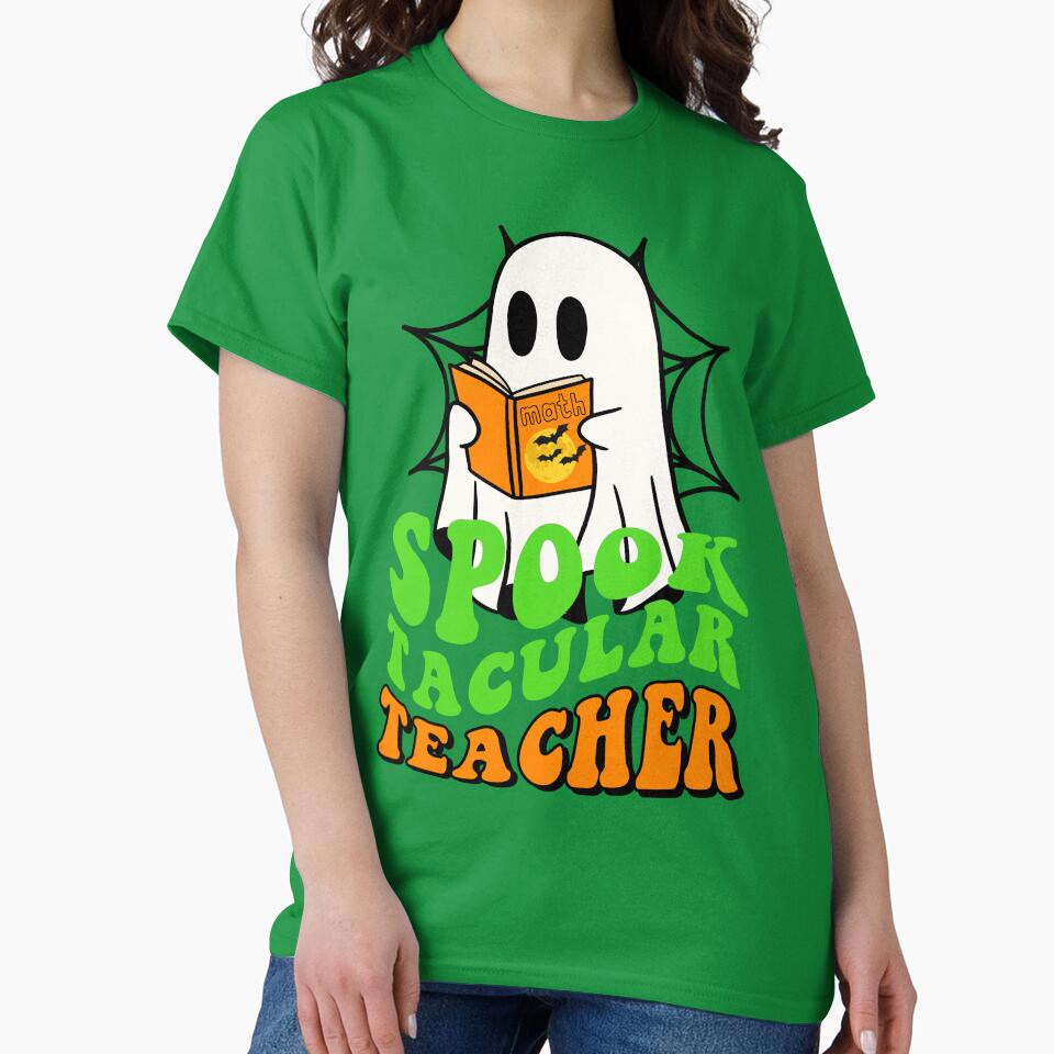Spooktacular Teacher by RockBeeDesigns T-Shirts, Hoodie, Sweatshirt | BlankRebels.com (Image 2)