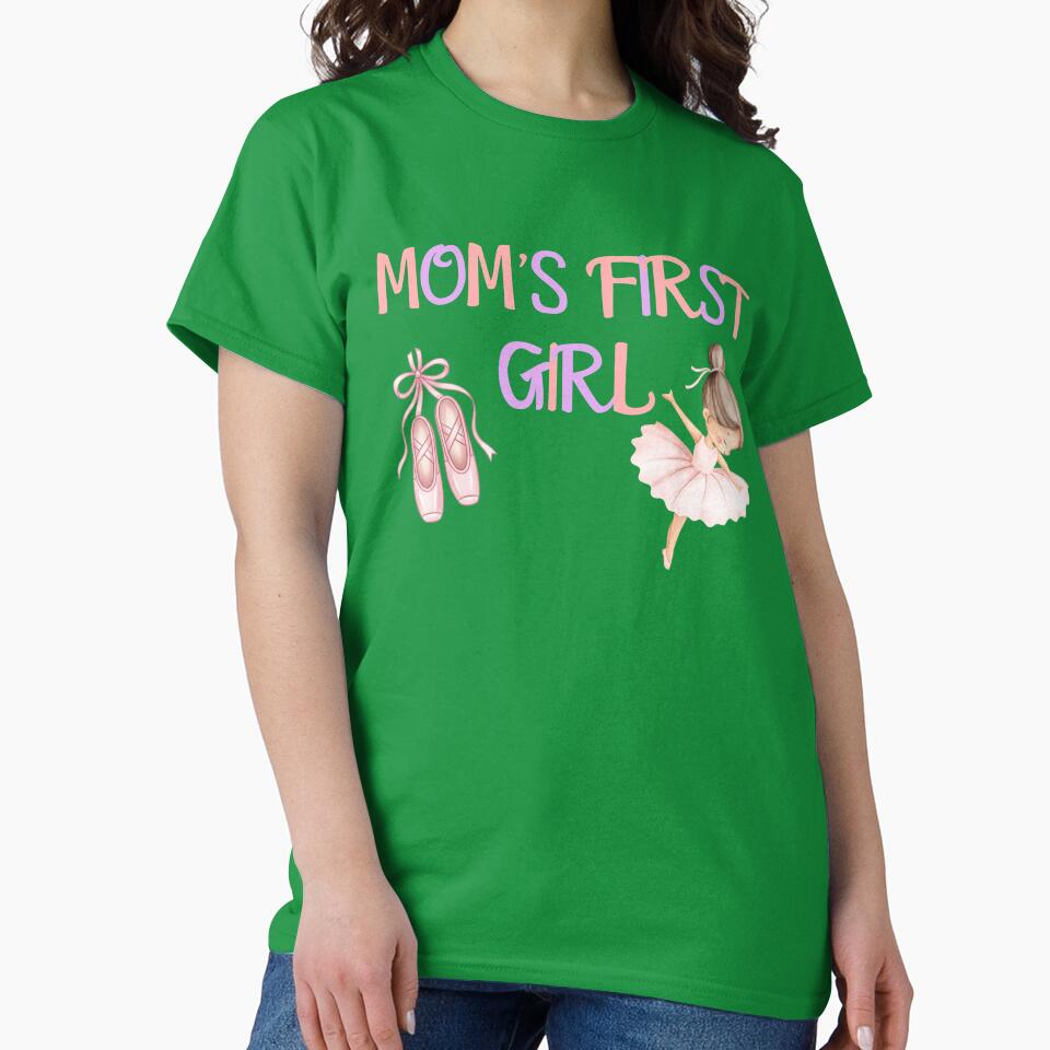 Mom T-shirt, sweatshirt, firstborn daughter, first girl by 21wildewutz Hoodie | BlankRebels.com (Image 2)