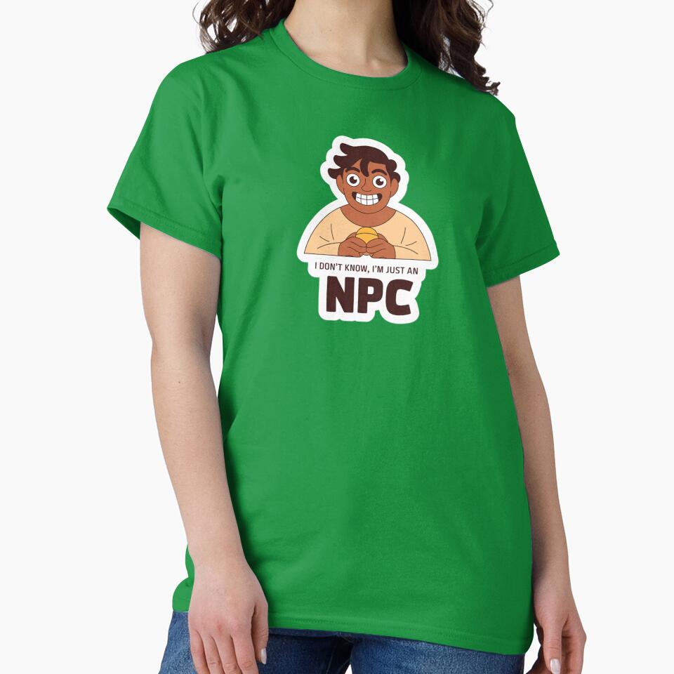 NPC player by SusanaDesign T-Shirts, Hoodie, Sweatshirt | BlankRebels.com (Image 2)
