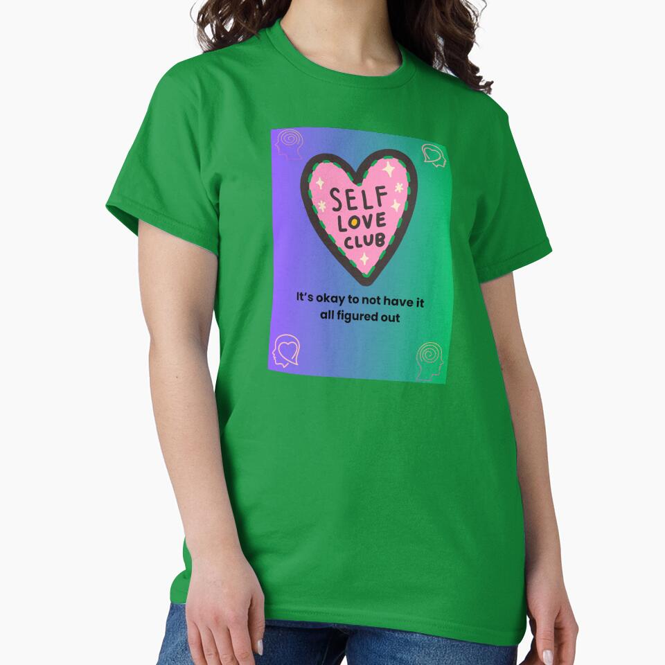 Self Love Club by Art With Impact – Statement Art & Apparel for Deep Thinkers T-Shirts, Hoodie, Sweatshirt (Image 2)