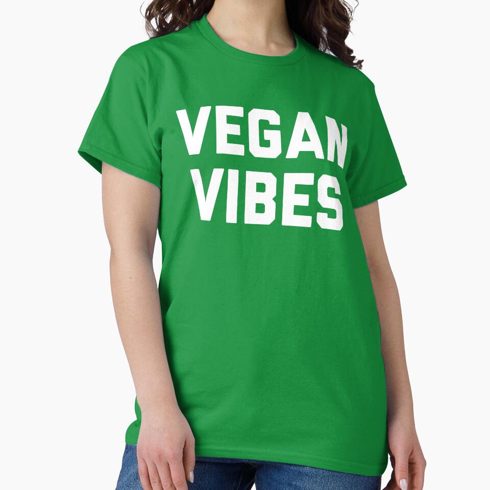 Vegan Vibes Funny Sarcastic Veganism Diet Quote by quarantine81 T-Shirts, Hoodie, Sweatshirt | BlankRebels.com (Image 2)