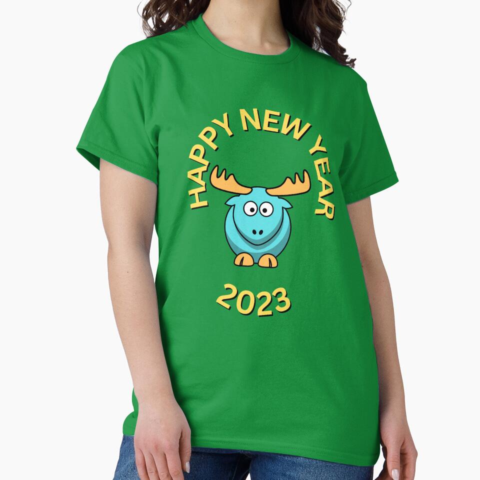 Happy New Year 2023 by designforum1968 T-Shirts, Hoodie, Sweatshirt | BlankRebels.com (Image 2)